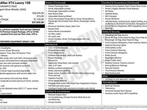 Used 2023 Cadillac XT4 Luxury image 2