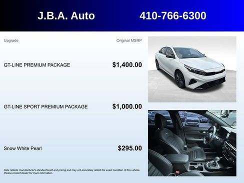 Used 2024 Kia Forte GT-Line w/ GT-Line Premium Package FWD image 5