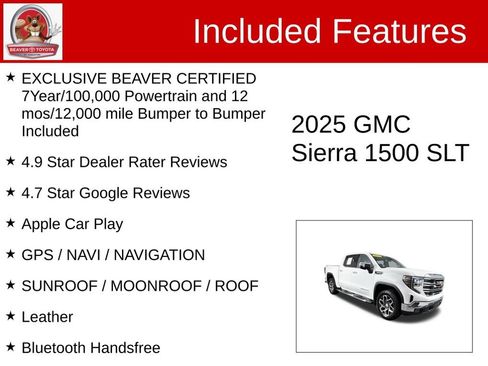 Used 2025 GMC Sierra 1500 SLT w/ SLT Premium Plus Package AWD/4WD image 4