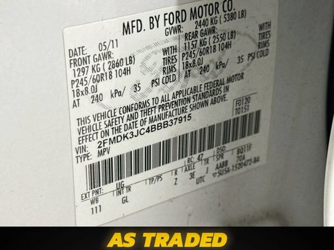 Used 2011 Ford Edge SEL w/ 202A Rapid Spec Order Code FWD image 32