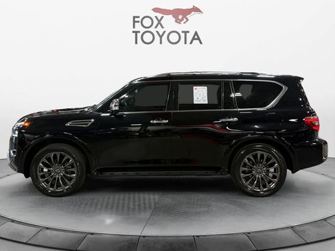Used 2024 Nissan Armada Platinum w/ Captain's Chairs Package AWD/4WD image 3