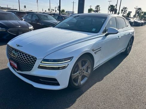 Used 2021 Genesis G80 3.5T w/ Prestige Package AWD/4WD image 3