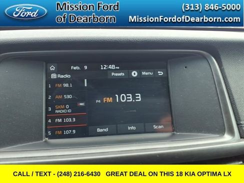 Used 2018 Kia Optima LX w/ 17" Alloy Wheels Package image 17