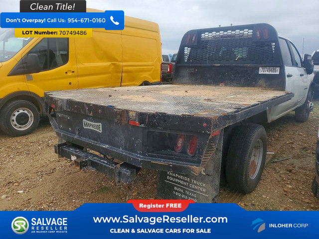 Used 2023 Chevrolet Silverado 3500 W/T w/ WT Convenience Package RWD image 4