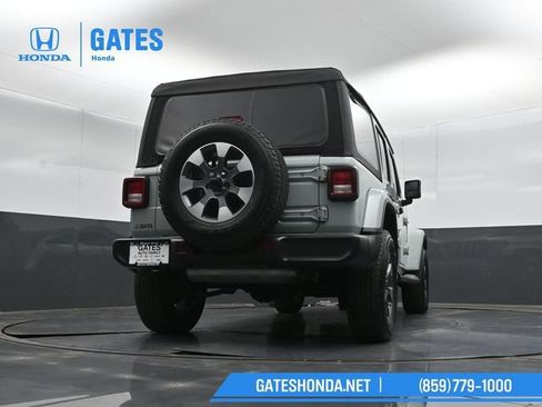 Used 2023 Jeep Wrangler Unlimited Sahara w/ Cold Weather Group AWD/4WD image 37