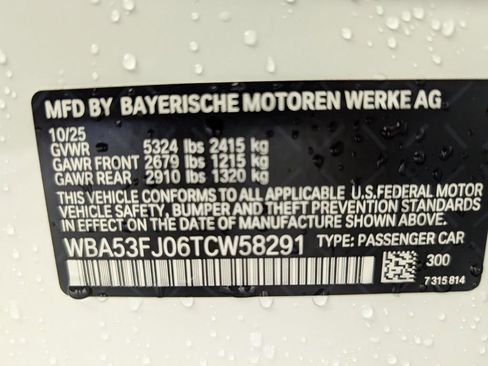 New 2026 BMW 530i xDrive w/ Premium Package AWD/4WD image 21