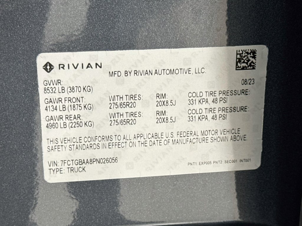 Used 2023 Rivian R1T Adventure Dual AWD/4WD image 38
