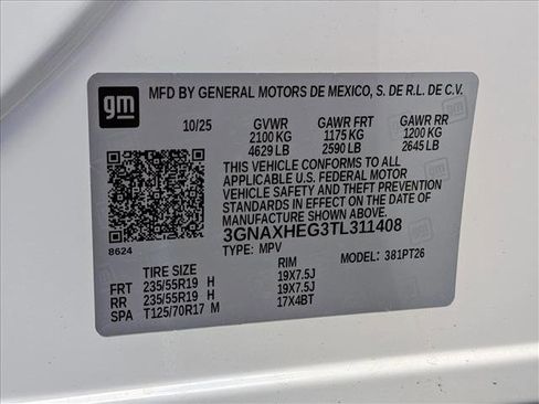 New 2026 Chevrolet Equinox LT w/ Midnight Edition FWD image 16