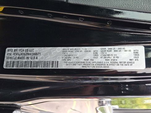 Used 2022 Jeep Wrangler Unlimited Sport AWD/4WD image 28