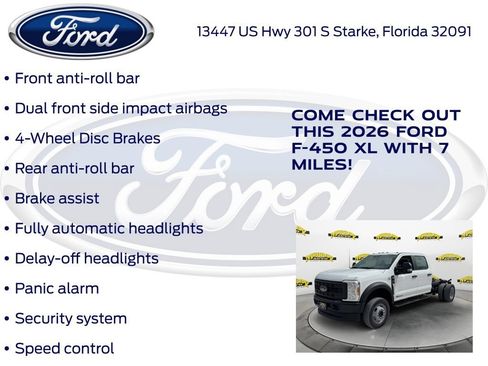 New 2026 Ford F450 XL AWD/4WD image 25