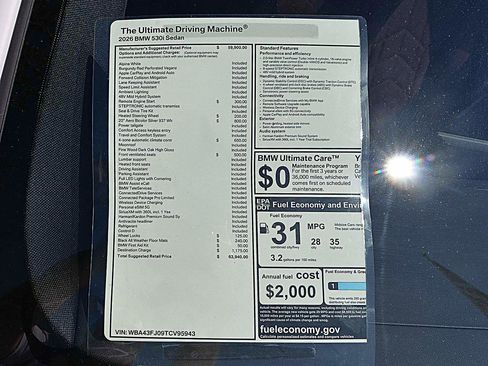 New 2026 BMW 530i image 16