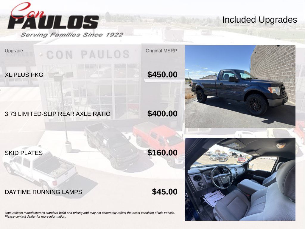 Used 2013 Ford F150 XL w/ XL Plus Pkg AWD/4WD image 4
