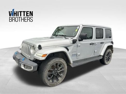Used 2023 Jeep Wrangler Unlimited Sahara w/ Cold Weather Group AWD/4WD image 1