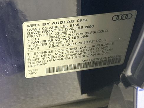 Used 2025 Audi Q3 2.0T Premium AWD/4WD image 12