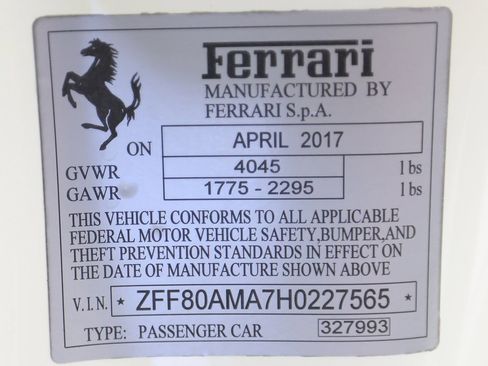 Used 2017 Ferrari 488 Spider image 74