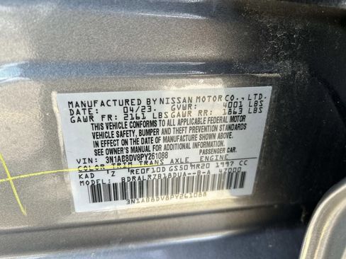 Certified 2023 Nissan Sentra SR FWD image 33