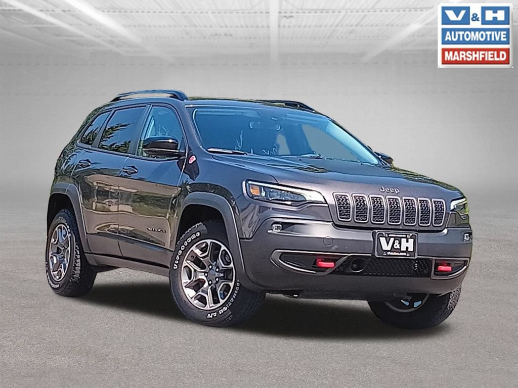 Used 2022 Jeep Cherokee Trailhawk w/ Trailer Tow Group AWD/4WD 360° Tour