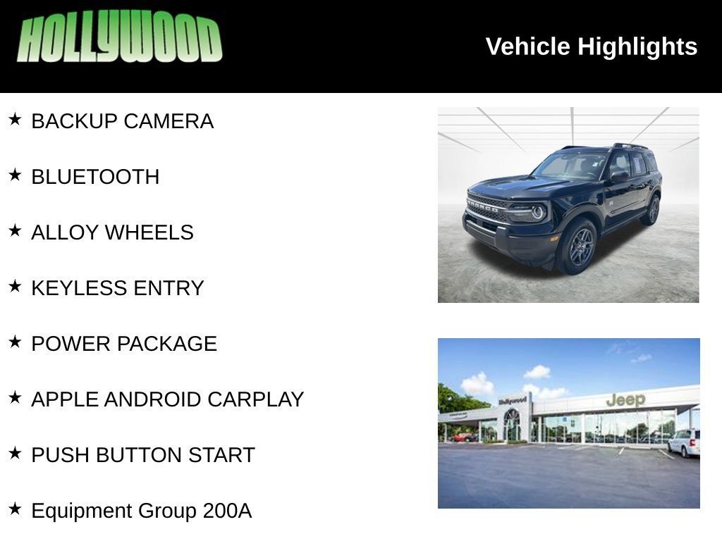 Used 2025 Ford Bronco Sport Big Bend AWD/4WD image 3