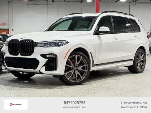 Used 2020 BMW X7 M50i w/ Executive Package AWD/4WD image 1