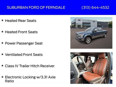 Used 2019 Ford F150 King Ranch w/ Trailer Tow Package AWD/4WD image 25