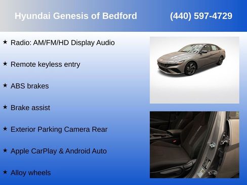 Certified 2025 Hyundai Elantra SE image 7