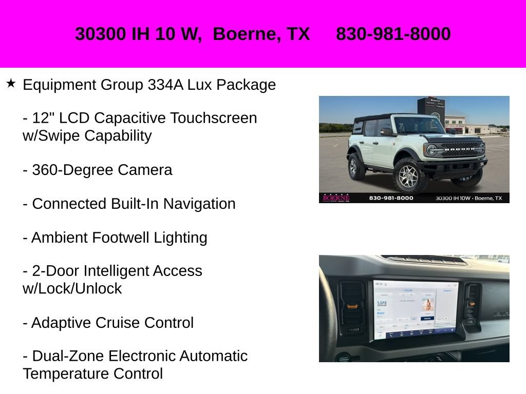 Used 2021 Ford Bronco Badlands AWD/4WD image 10