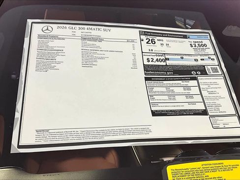 New 2026 Mercedes-Benz GLC 300 4MATIC image 18