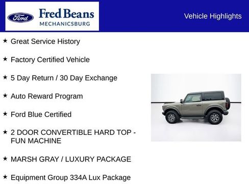 Certified 2025 Ford Bronco Badlands AWD/4WD image 7
