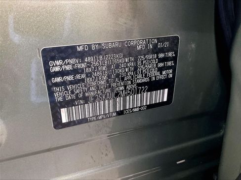 Used 2021 Subaru Forester Limited AWD/4WD image 37