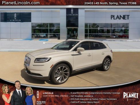 Certified 2023 Lincoln Nautilus Reserve w/ Equipment Group 201A FWD image 1
