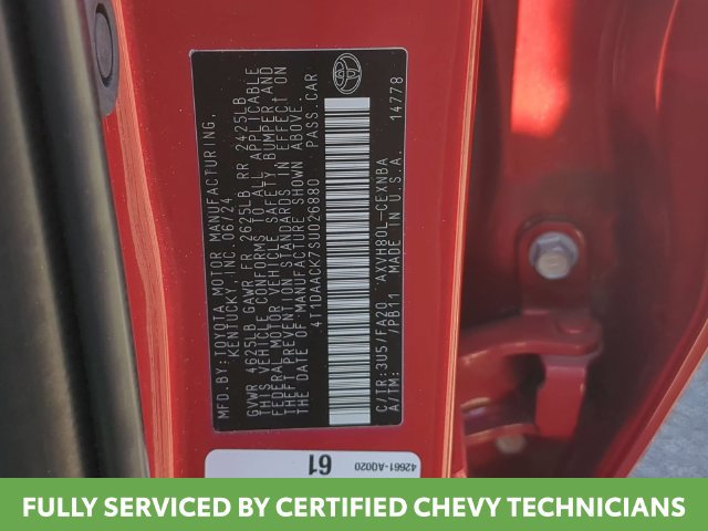 Used 2025 Toyota Camry LE FWD image 45