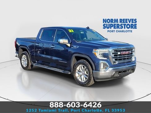 Used 2021 GMC Sierra 1500 SLT image 1