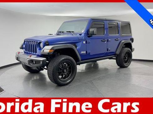 Used 2018 Jeep Wrangler Unlimited Sport S AWD/4WD image 1