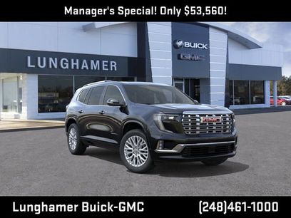 New 2025 GMC Acadia Denali w/ LPO, Floor Liner Package