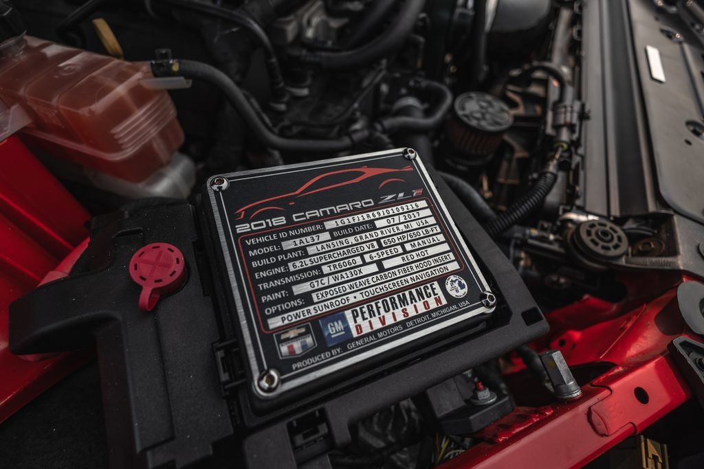 Used 2018 Chevrolet Camaro ZL1 RWD image 19