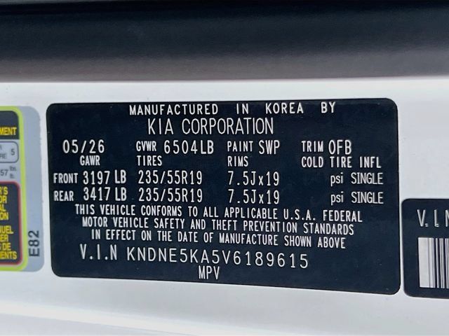 New 2027 Kia Carnival SX w/ Dark Edition Package FWD image 35