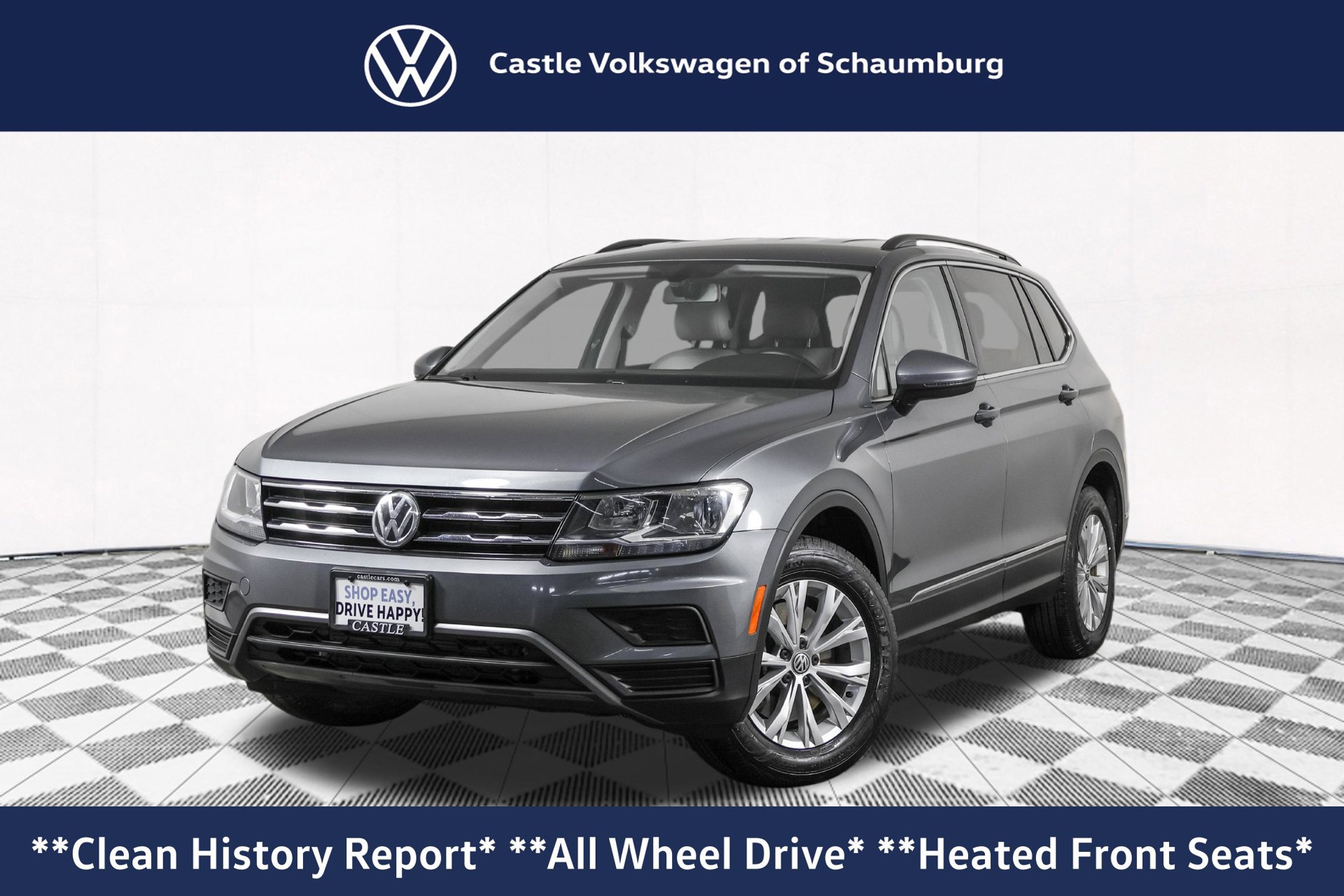 Used 2018 Volkswagen Tiguan SE w/ 3rd Row Seat Package AWD/4WD image 1