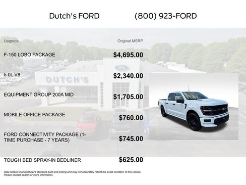 New 2026 Ford F150 STX w/ F-150 LOBO Package AWD/4WD image 6