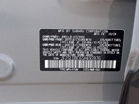 Certified 2025 Subaru Forester Premium w/ Convenience Package #1 AWD/4WD image 10