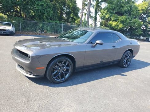 Used 2022 Dodge Challenger SXT w/ Blacktop Package RWD image 3