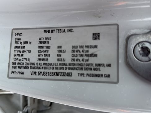 Used 2022 Tesla Model 3 Long Range image 38