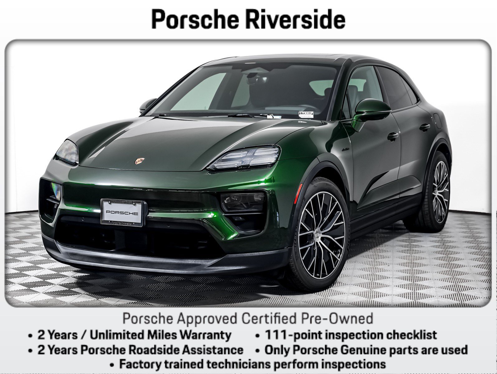 Certified 2025 Porsche Macan 4 Electric AWD/4WD image 1