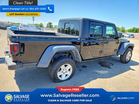 Used 2020 Jeep Gladiator Sport w/ Quick Order Package 24S AWD/4WD image 4
