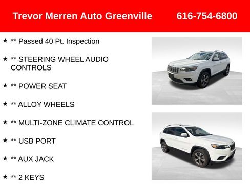 Used 2019 Jeep Cherokee Limited w/ Safetytec Group image 13