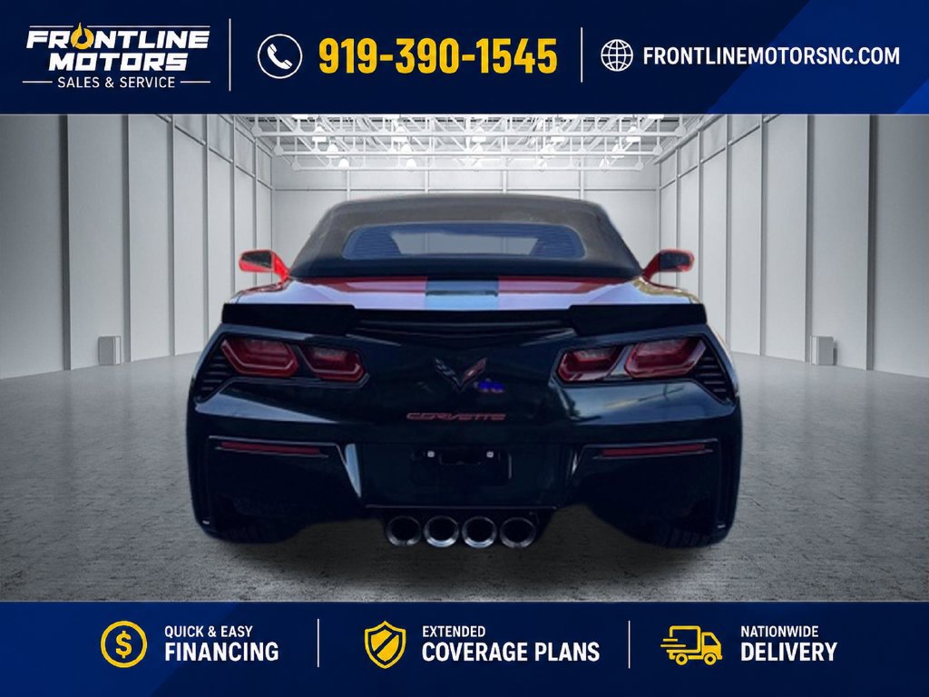 Used 2015 Chevrolet Corvette Stingray Convertible w/ 3LT Preferred Equipment Group RWD image 8