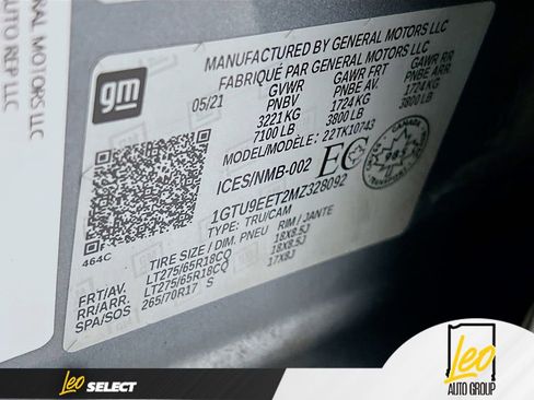 Used 2021 GMC Sierra 1500 AT4 image 31