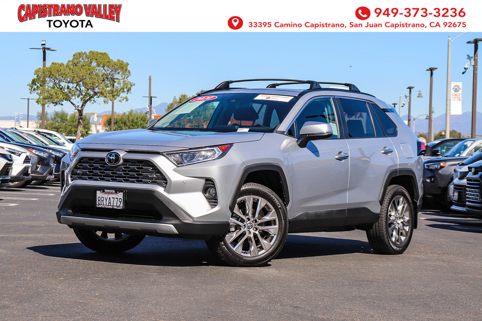 Certified 2020 Toyota RAV4 Limited w/ Carpet Mat Package FWD image 1