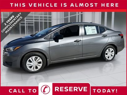 New 2025 Nissan Versa S w/ Trunk Package