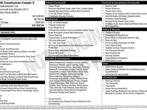 Certified 2022 MINI Cooper Countryman S image 12