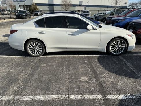 Used 2021 INFINITI Q50 Luxe w/ Seat & Sound Package image 5